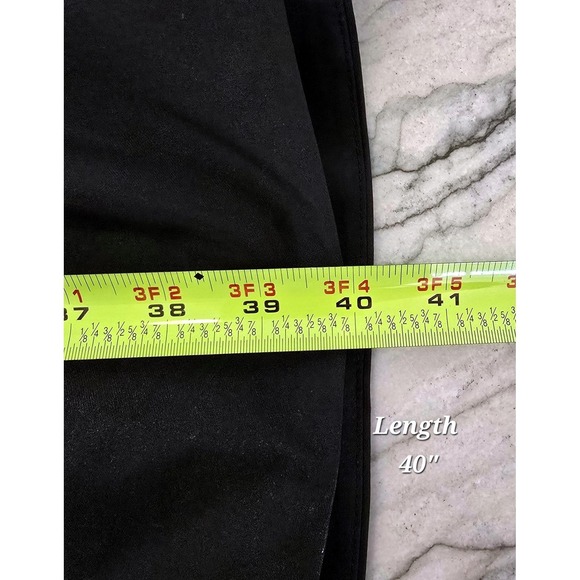 Lauren Ralph Lauren Dress Womens 12 Black Fit & Flare Sleeveless Tie Waist Bow - Picture 8 of 11